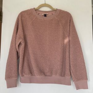 Fuzzy teddy bear crewneck sweatshirt - Universal Thread size S